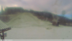 Dolní část sjezdovky