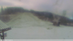 Dolní část sjezdovky