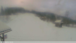 Dolní část sjezdovky