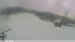 Dolní část sjezdovky