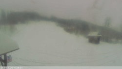 Dolní část sjezdovky