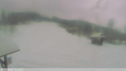 Dolní část sjezdovky