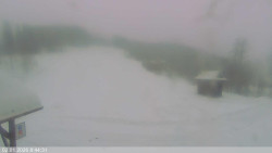 Dolní část sjezdovky