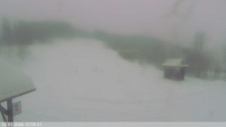 Dolní část sjezdovky