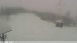 Dolní část sjezdovky