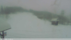 Dolní část sjezdovky