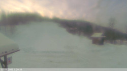 Dolní část sjezdovky