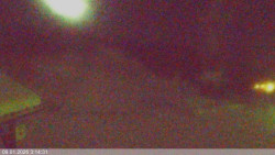 Dolní část sjezdovky