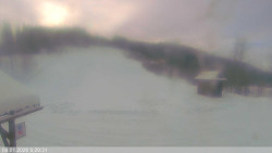 Dolní část sjezdovky