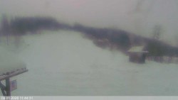 Dolní část sjezdovky