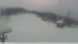 Dolní část sjezdovky