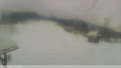 Dolní část sjezdovky