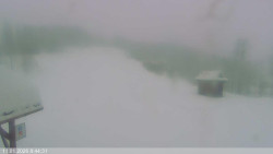 Dolní část sjezdovky