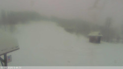 Dolní část sjezdovky