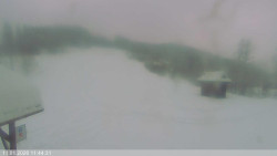 Dolní část sjezdovky