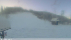 Dolní část sjezdovky