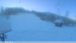 Dolní část sjezdovky