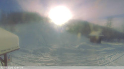 Dolní část sjezdovky