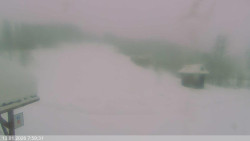 Dolní část sjezdovky