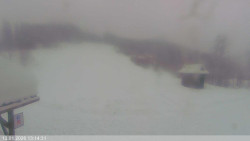 Dolní část sjezdovky