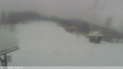 Dolní část sjezdovky