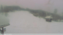 Dolní část sjezdovky