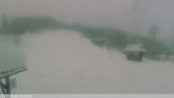 Dolní část sjezdovky