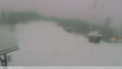 Dolní část sjezdovky