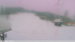 Dolní část sjezdovky