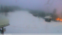 Dolní část sjezdovky