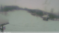 Dolní část sjezdovky