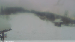 Dolní část sjezdovky