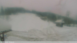 Dolní část sjezdovky