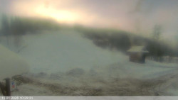 Dolní část sjezdovky