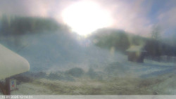 Dolní část sjezdovky