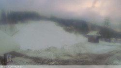 Dolní část sjezdovky