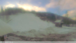 Dolní část sjezdovky