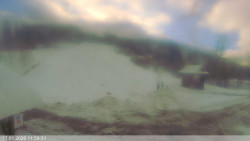 Dolní část sjezdovky