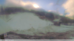 Dolní část sjezdovky