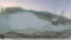 Dolní část sjezdovky