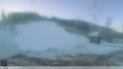 Dolní část sjezdovky