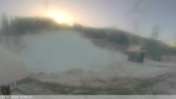 Dolní část sjezdovky