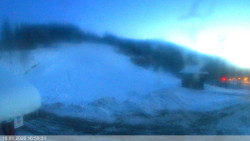 Dolní část sjezdovky