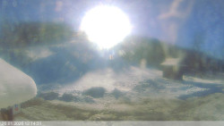 Dolní část sjezdovky