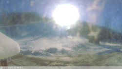 Dolní část sjezdovky