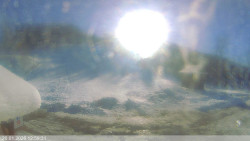 Dolní část sjezdovky