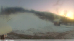 Dolní část sjezdovky