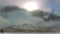 Dolní část sjezdovky