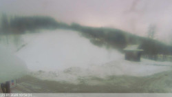 Dolní část sjezdovky