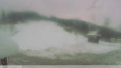 Dolní část sjezdovky